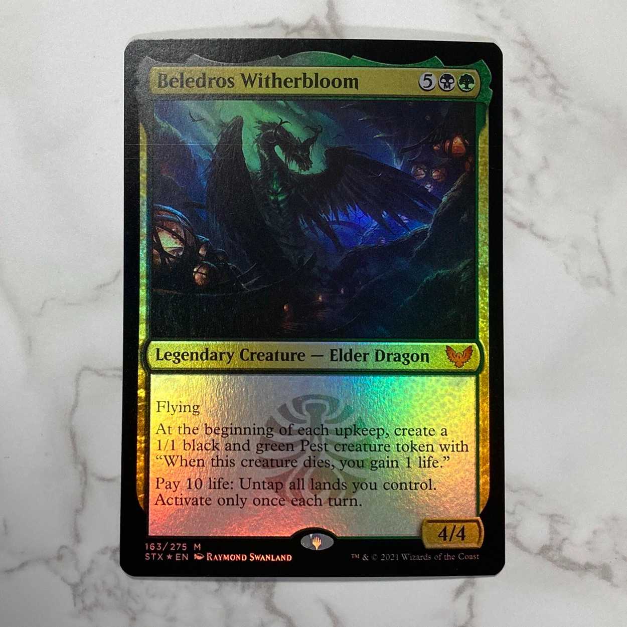 ベレドロス・ウィザーブルーム 神話レア 163/275 ストリクスヘイヴン:魔法学院 英語 Foil