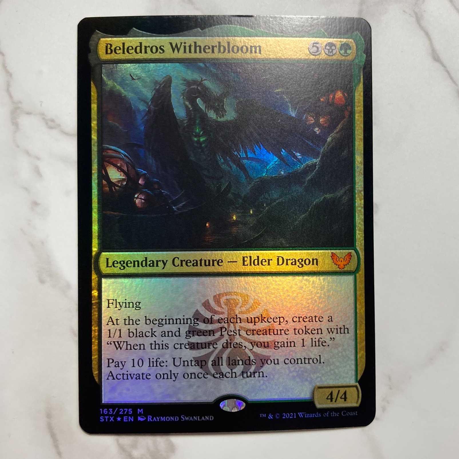 ベレドロス・ウィザーブルーム 神話レア 163/275 ストリクスヘイヴン:魔法学院 英語 Foil