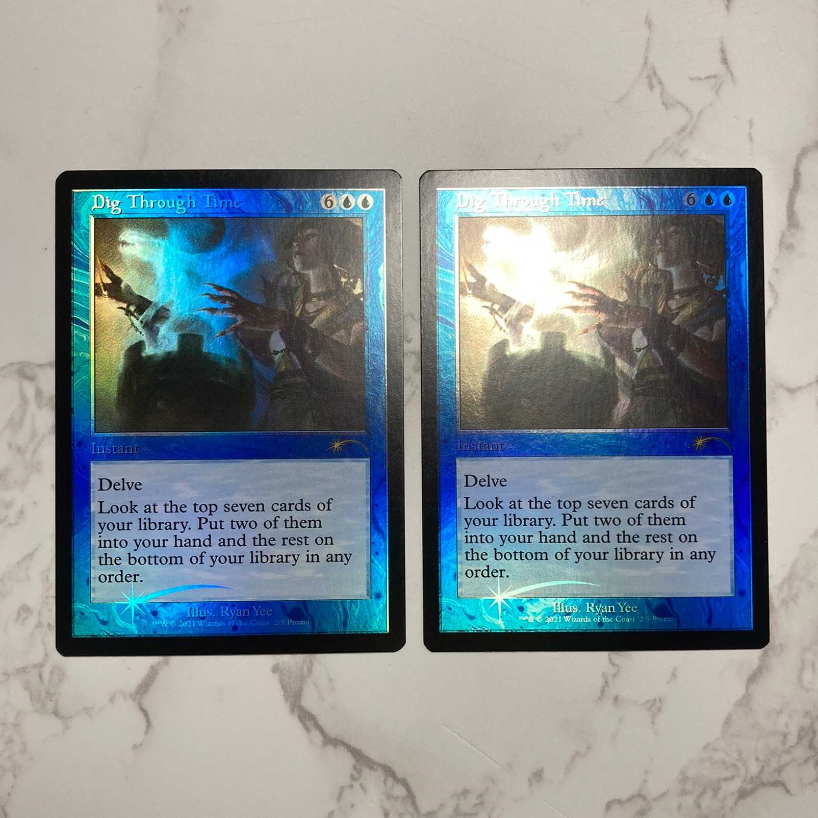 時を越えた探索 レア 36/269 タルキール覇王譚 旧枠Foil 2枚 WPNプロモ