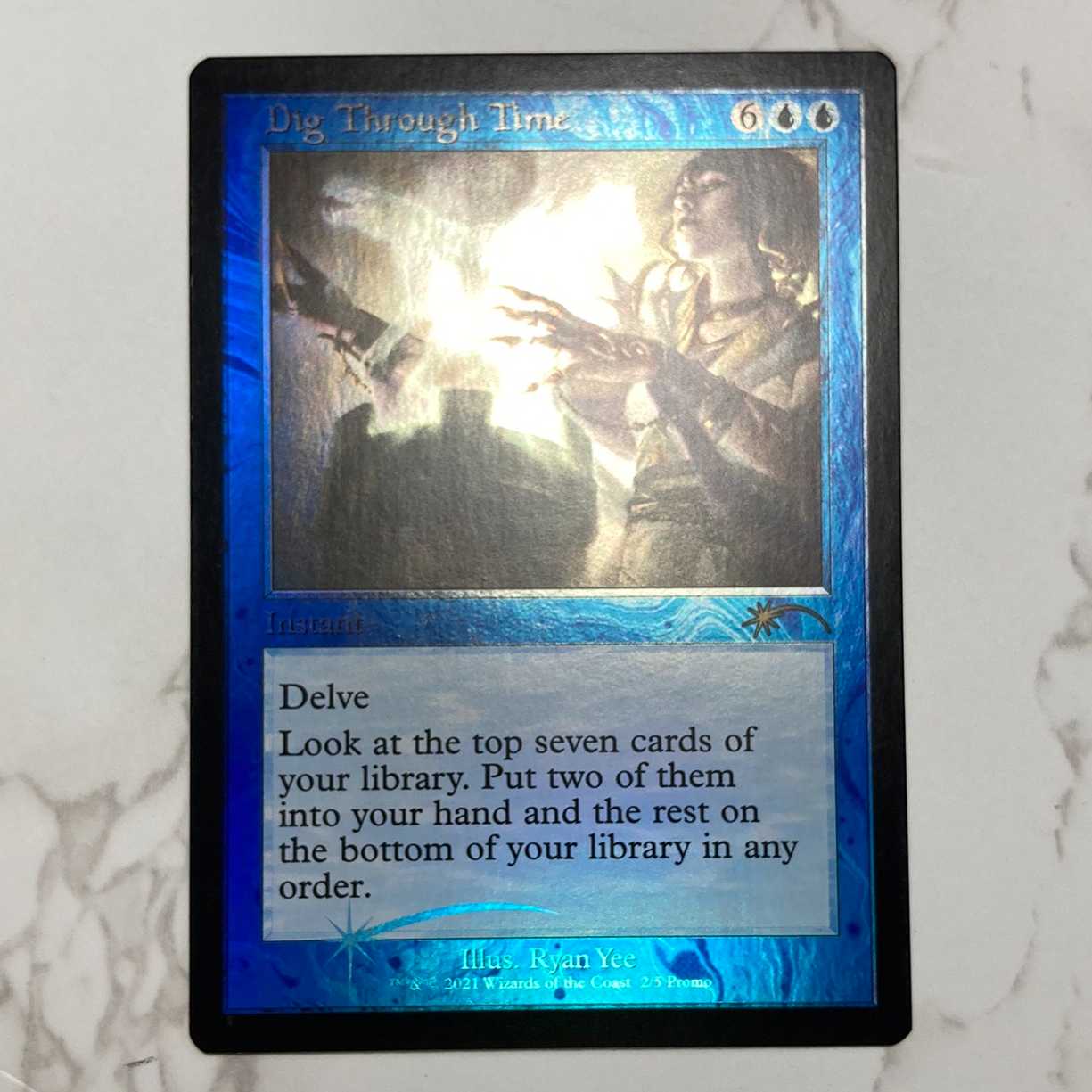 時を越えた探索 レア 36/269 タルキール覇王譚 旧枠 Foil WPNプロモ