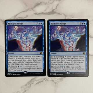 Memory Deluge Rare 62/277 Innistrad: Hunting During True Night English 2 copies