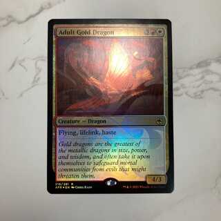 アダルト・ゴールド・ドラゴン レア 216/281 フォーゴトン・レルム探訪 アンパサンド プロモ(英)