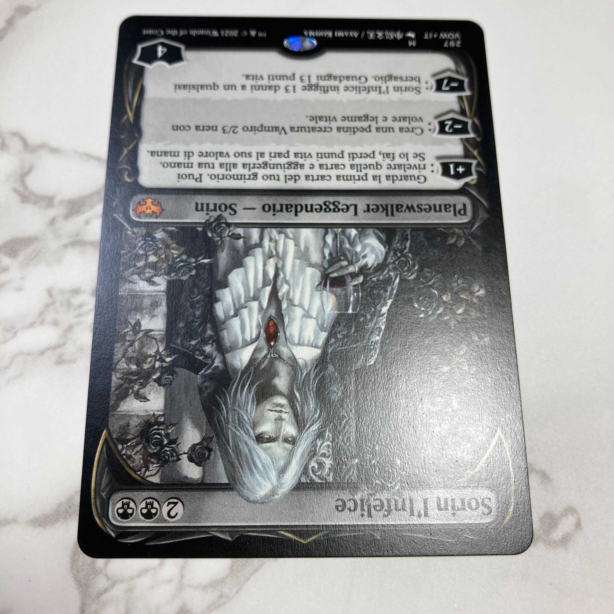 Sorin the Mirthless Myth Rare 297/277 Innistrado: The Crimson Pact Italian Small Island Bunmi