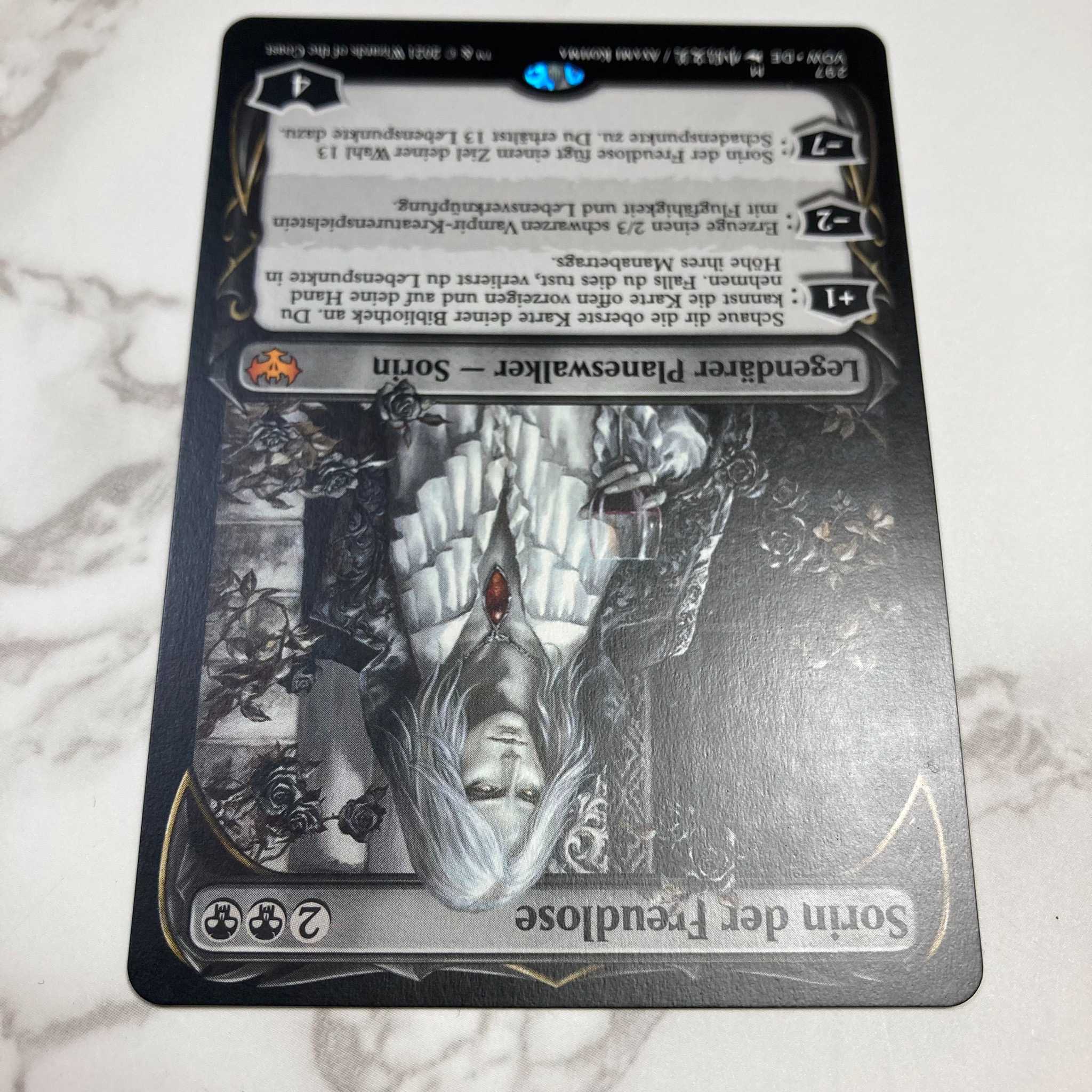 Sorin the Mirthless Mythic Rare 297/277 Innistrado: Crimson Contract Doitsu Words Small Island Bunmi