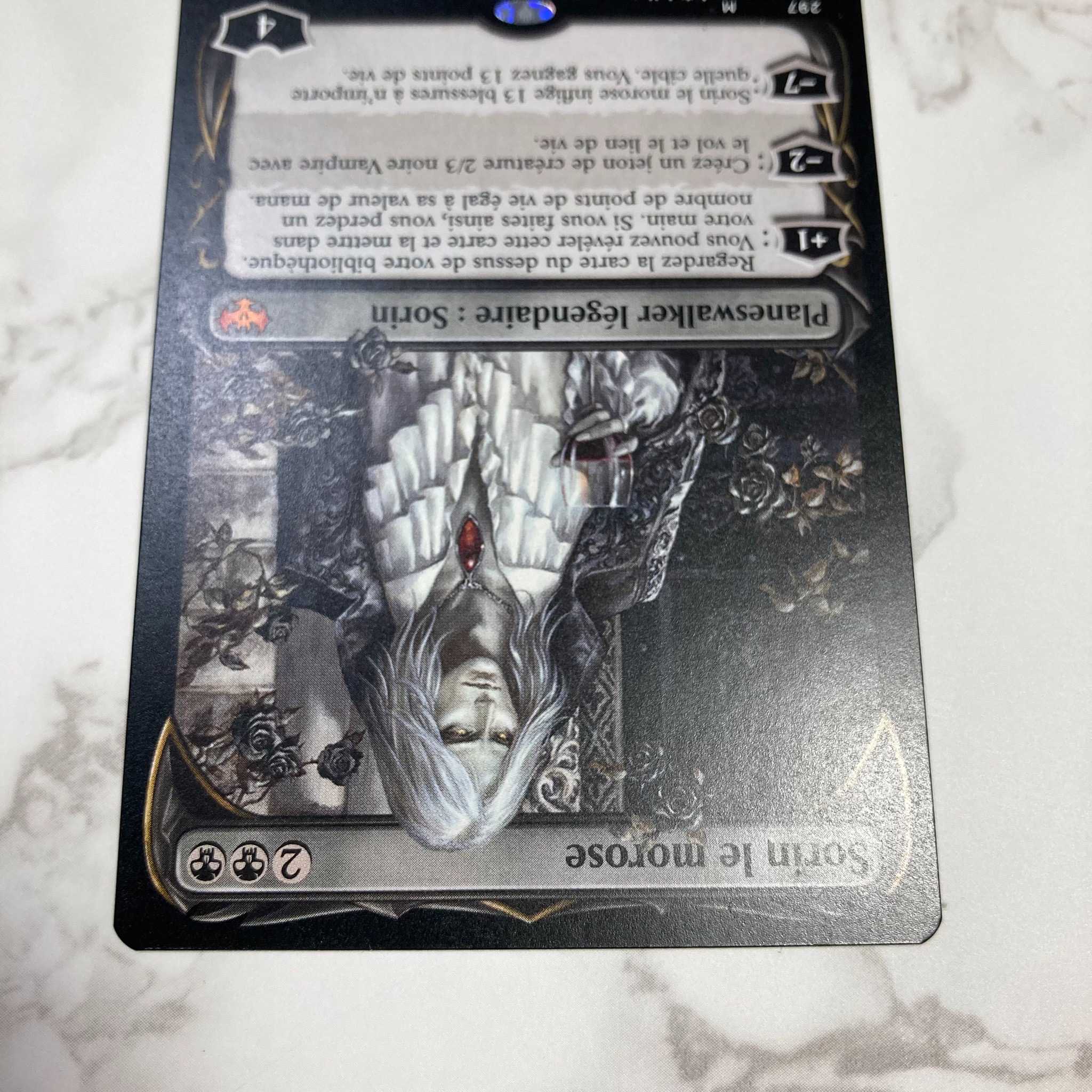 Sorin the Mirthless Myth Rare 297/277 Innistrad: The Crimson Pact French Small Island Bunmi