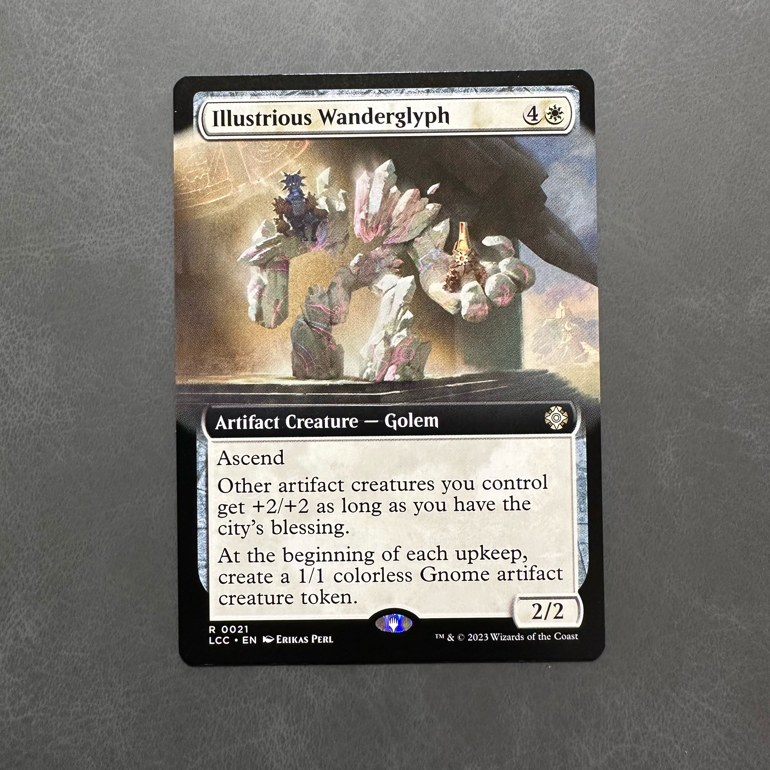 Illustrious Wanderglyph English Expansion Frame LCC