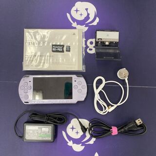 PSP2000 パープル バッテリーなし 008
