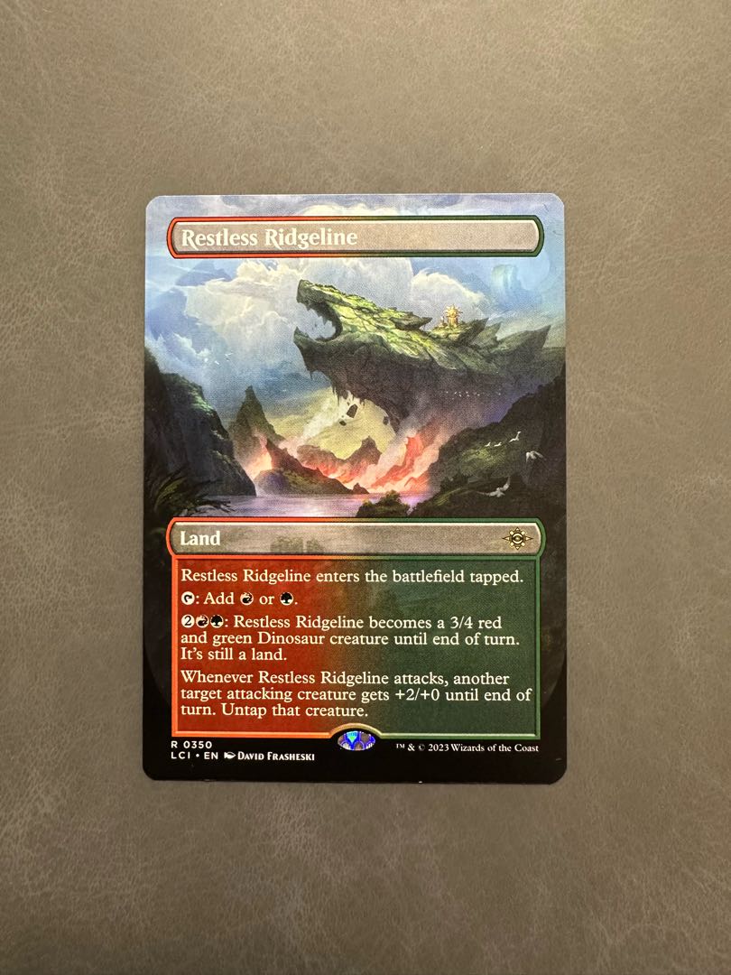 不穏な尾根/Restless Ridgeline 英語 ボーダーレス LCI-BF