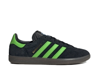 adidas Originals Samba Deco SPZL "Core Black/Lucid Lime/Gum/MetalicGold" 27cm