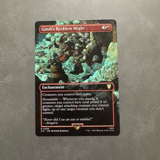 Gimli's Reckless Might English Borderless LTC