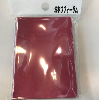 おやつフォーラム ワインレッド