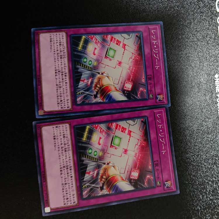 レッド・リブート ノーマル 二枚セット