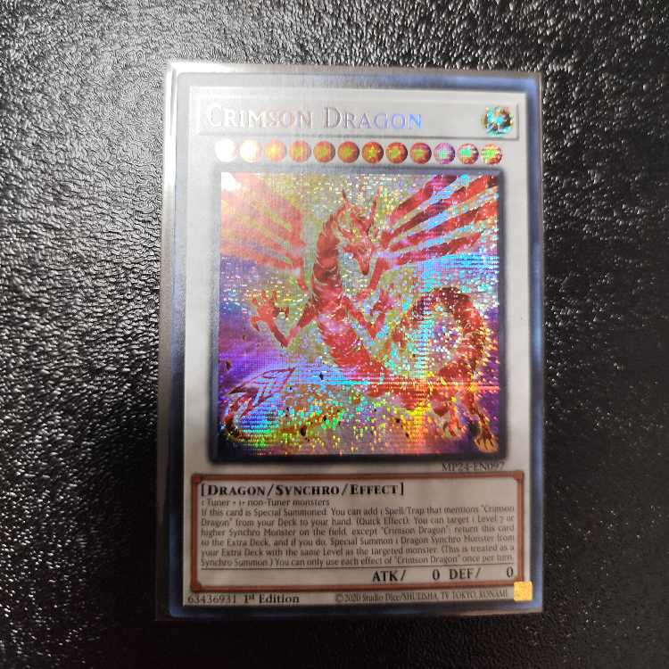 Red Dragon Secret Rare English