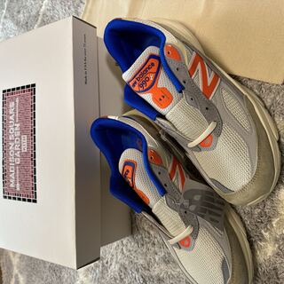 KITH x New Balance 990V6 Ronnie Fieg & MSG "Sanddrift" 27.5cm