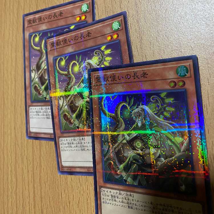 3 copies of Ritual Beast Tamer Elder! 1 Super Para + 2 No Para