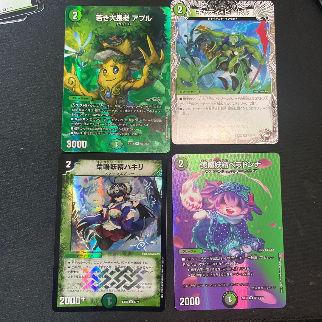 天災 デドダム Disジルコン 若き大長老 アプル キャディ・ビートル 有象夢造 悪魔妖精ベラドンナ 葉鳴妖精ハキリ