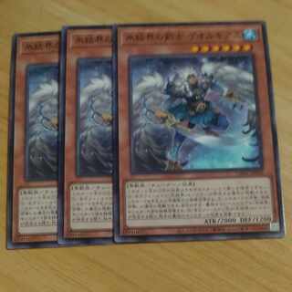 氷結界の剣士ゲオルギアス　ノーマル　TW01 JP002✕３　【木林堂】