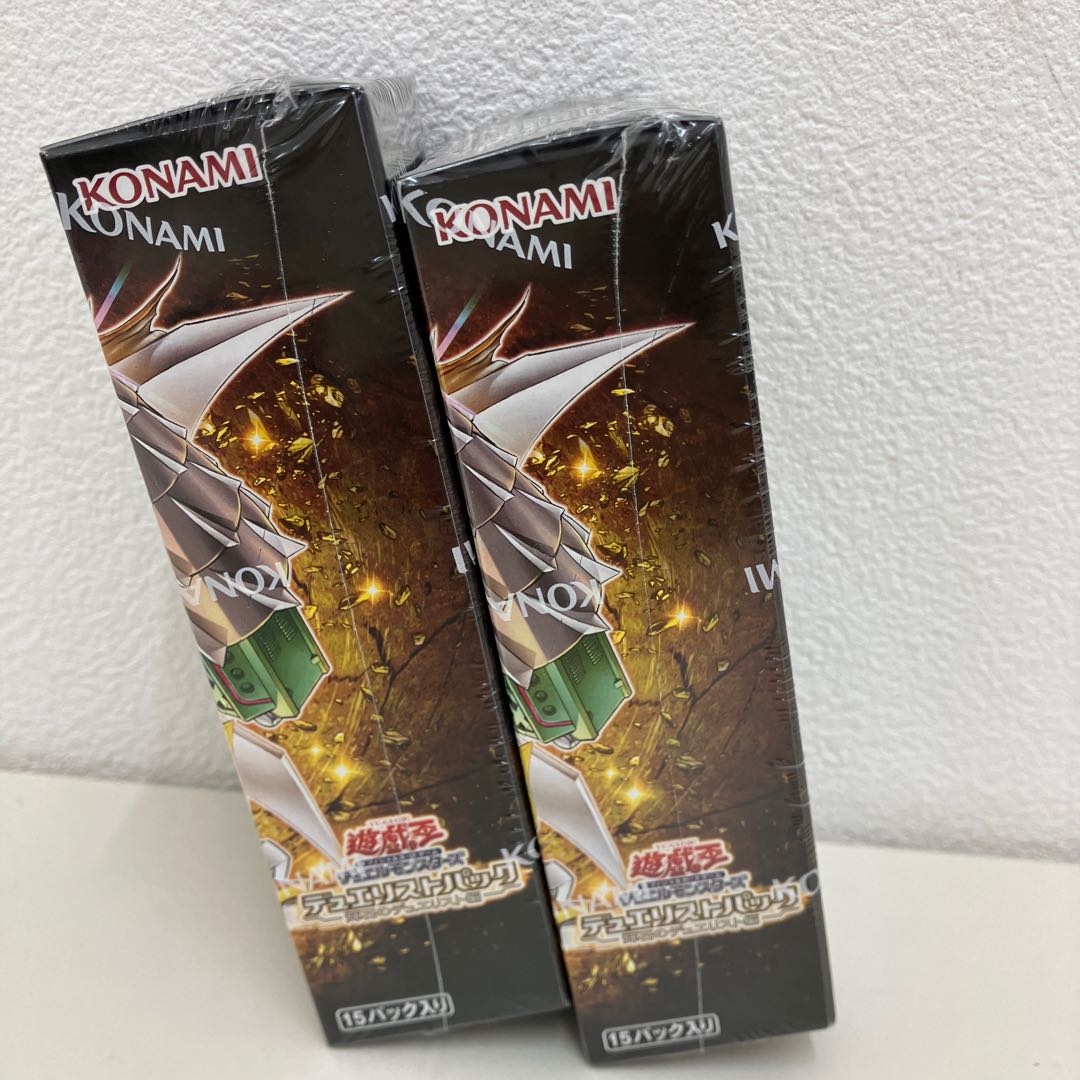 未開封　遊戯王　デュエリストパック　輝石のデュエリスト　2BOX