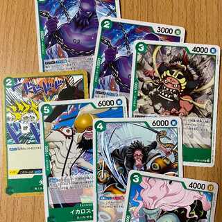 ヒョウゾウ+イカロス・ムッヒ+ダルマ+ドスン+矢武鮫+ゼオ2枚 魚人 パーツ