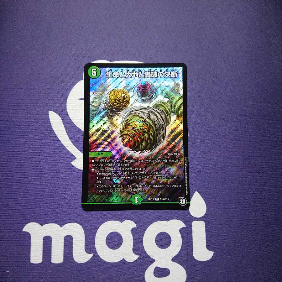 生命と大地と轟破の決断