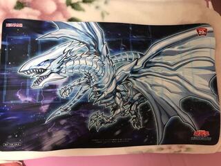 【中古】青眼の亜白龍 プレイマット