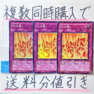 大火葬　スーパー×3枚　遊戯王
