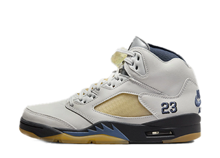 A Ma Maniere x Nike WMNS Air Jordan 5 Retro SP "Dawn" Black/Diffused Blue/Pale Ivory 27.5cm