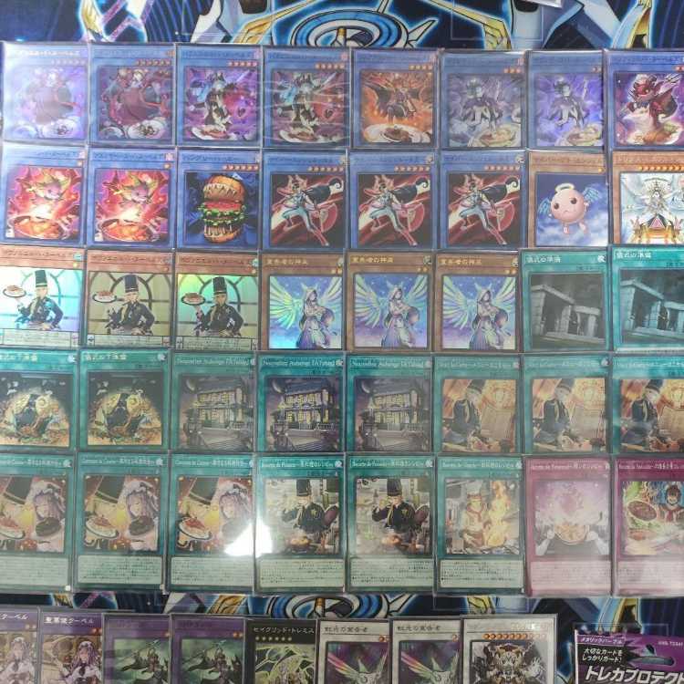 teppeki様 専用 山屋 即日発送 ヌーベルズデッキ ポワソニエル・ド・ヌーベルズ Voici la Carte~メニューはこちら~ Nouvellez Auberge 「A Table」 聖菓使クーベル バグリエル・ド・ヌーベルズ