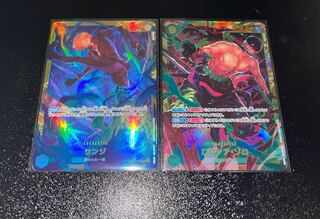 ワンピースカード　双璧の覇者　ゾロ&サンジ　SEC  おまけ付き