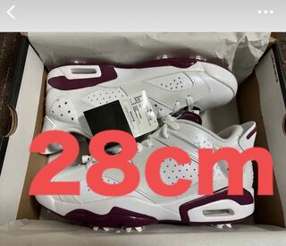 ナイキ エアジョーダン6 レトロ ロー ゴルフ "NRG" ボルドー 28cm 28cm