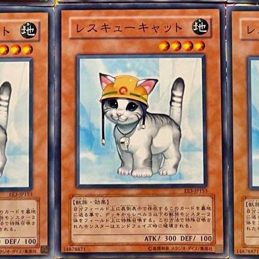 Rescue Cat Normal JP153 EE3 Set of 3