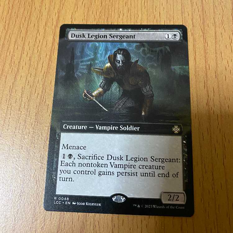 English Extension Art The Soldier of the Dusk Legion