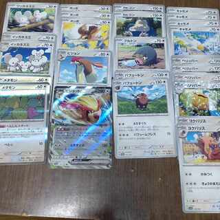 ポケモンカード シャイニートレジャーex 無　ピジョットex メタモン　へんしんスタート