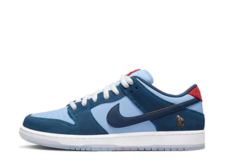 Why So Sad? × Nike SB Dunk Low "Coastal Blue" Coastal Blue/Speed Yellow/University Red 27.5cm