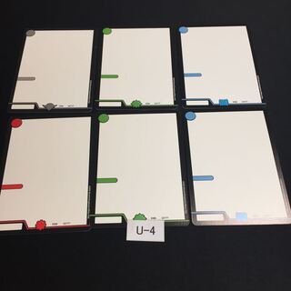 JoeCard 6 blank cards set U004 6枚