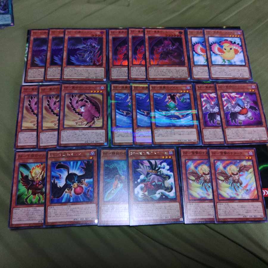 BF Black Feather Deck Parts Austel Bird Family Crow Yu-Gi-Oh Sarunga