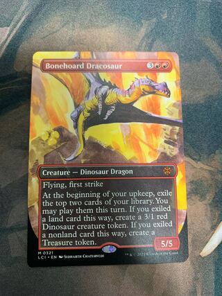 骨集めのドラコサウルス 1枚