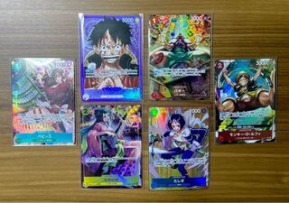ONE PIECE Leader of the New Era, Champion of the Twin Peaks L UC SR R 6 cards