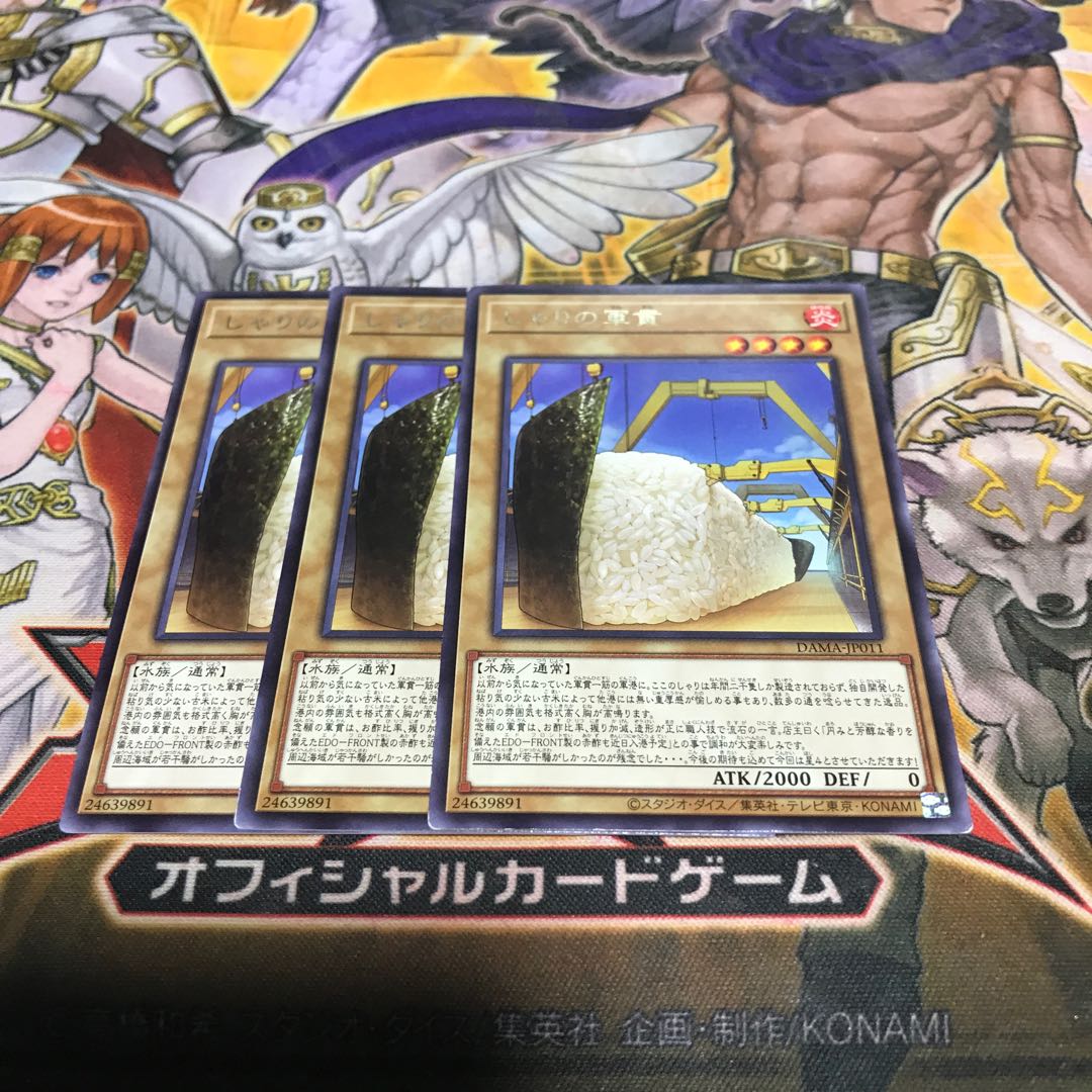 Lowest price! The early bird gets the worm! Gunkan Suship Shari Rare 3 DAMA Control No. 9964