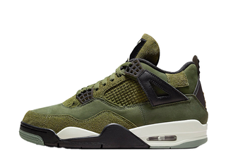 Nike Air Jordan 4 Retro SE Craft "Medium Olive" Medium Olive/White/Black 30cm