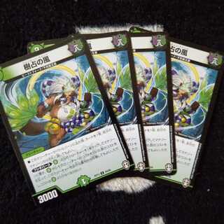 樹占の風  ４枚セット