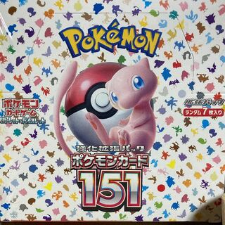 強化拡張パック「ポケモンカード151（イチゴーイチ）」 未開封BOX  1BOX