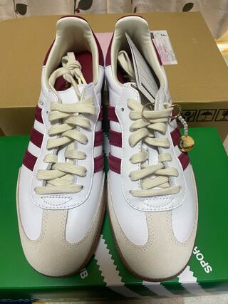adidas samba sporty & rich college burgundy 26cm