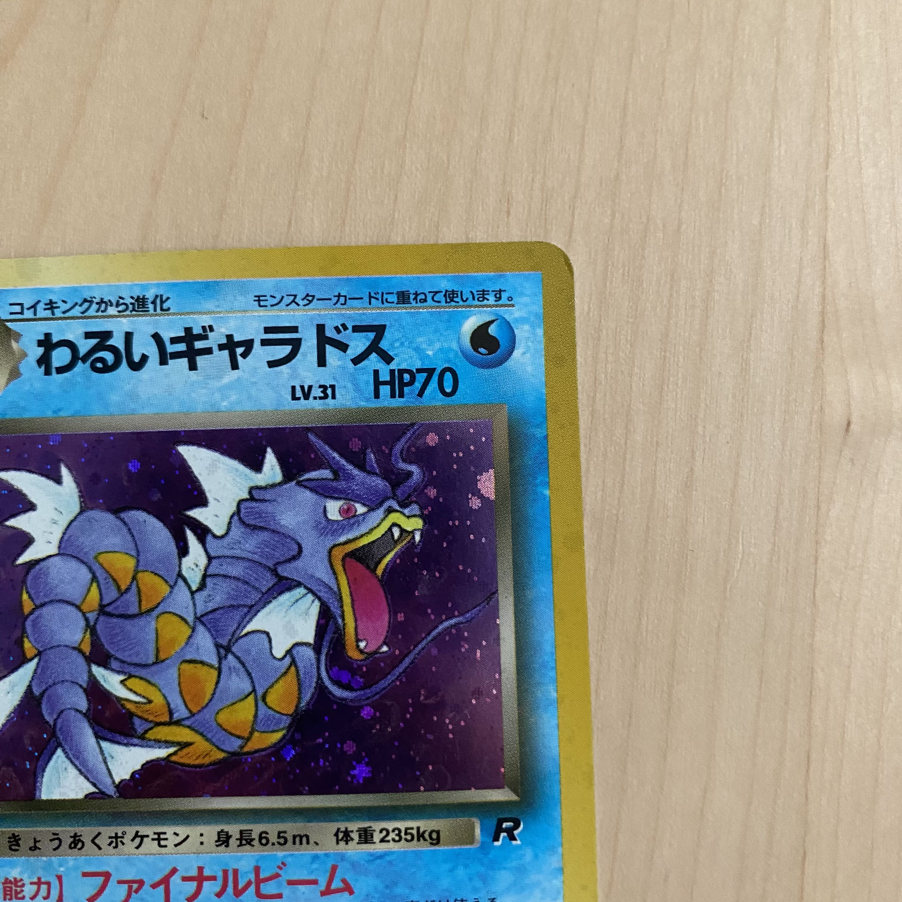 わるいギャラドス キラ 旧裏