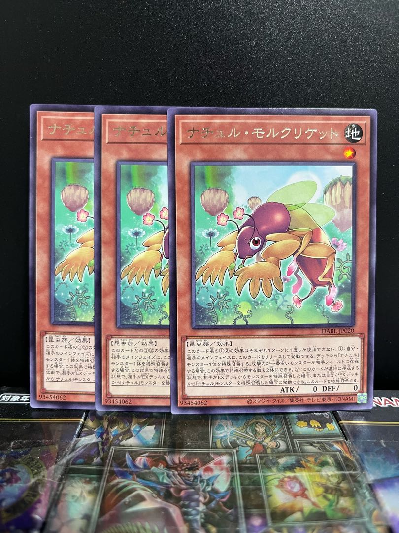 Yu-Gi-Oh Studio 6920 Natur Mole Cricket Rare JP020