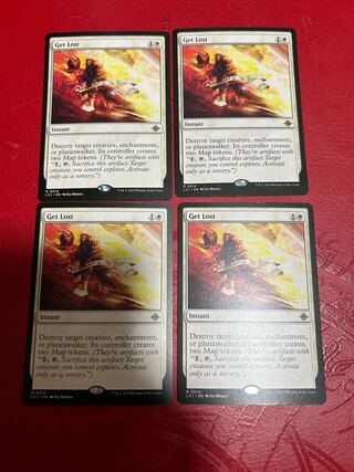 失せろ 英語版 4枚まで(1枚の価格です 4枚