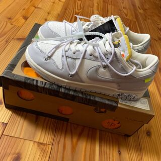 OFF-WHITE x NIKE DUNK LOW 1 OF 50 "49" 27.5cm