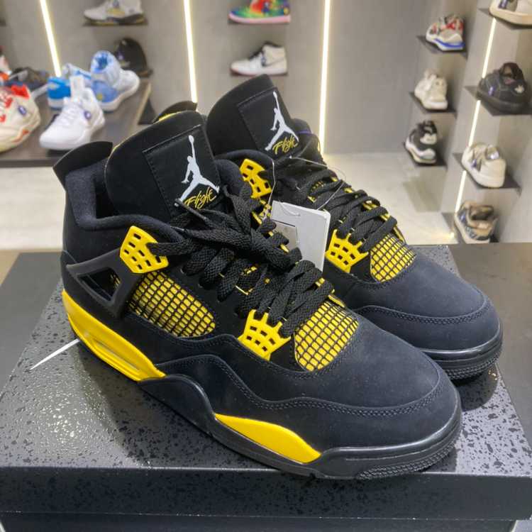 Nike Air Jordan 4 Retro "Zapdos/Black" (2023) 29cm