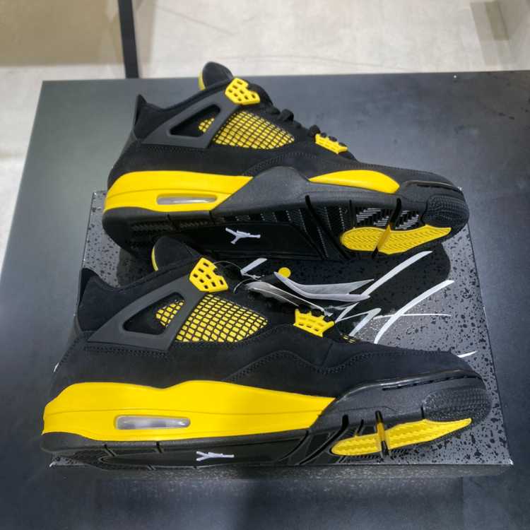 Nike Air Jordan 4 Retro "Zapdos/Black" (2023) 29cm