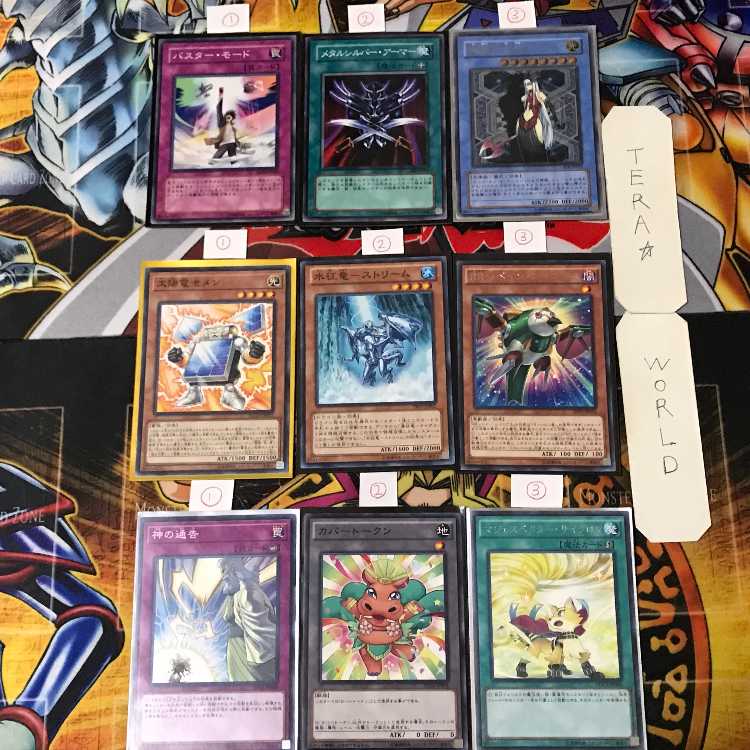 遊戯王 福袋 1個100円 ノーマル×2＋レア以上1枚、スリーブ3枚セット